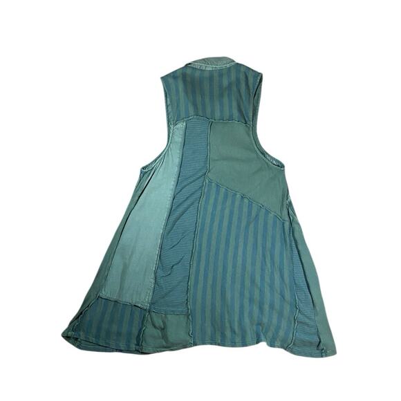 Free People Sage Santa Patchwork Dress - M - Picture 4 of 4